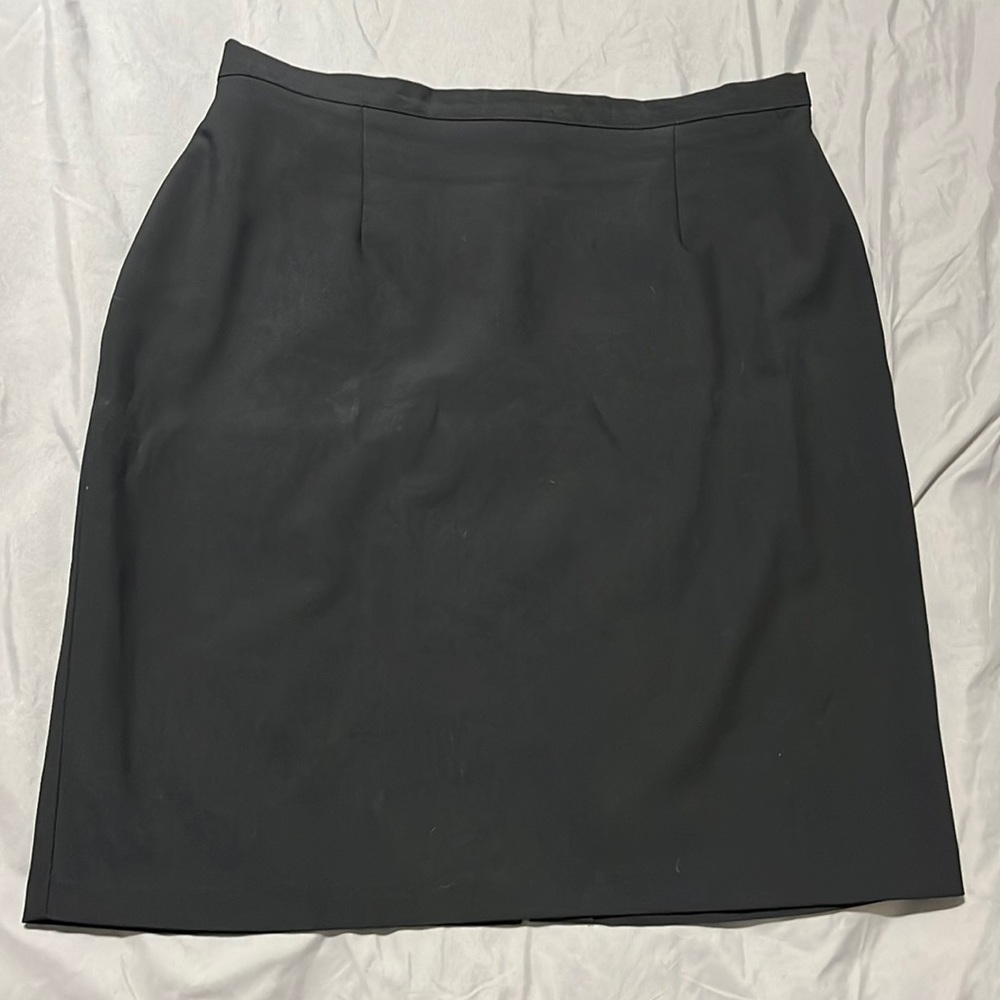 Black pencil shirt